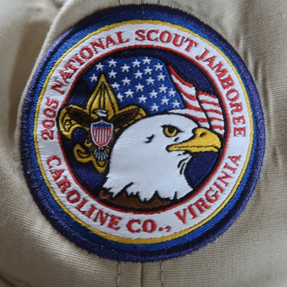 2005 National Boy Scout Jamboree Tan Staff Strapback Cap/Hat - Picture 4 of 10